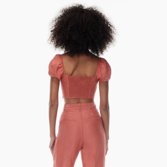 Wilfred Wander Linen Blouse, Size M - Picture 3 of 10